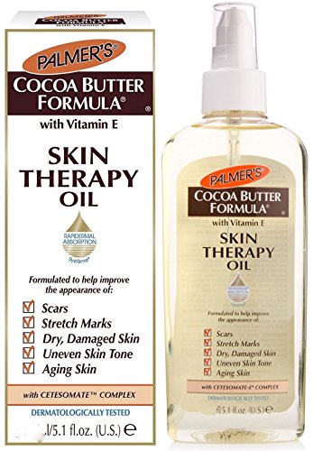 Palmers Fórmula de manteca de cacao, aceite de terapia para la piel, 150 ml, cicatrices, estrías, envejecimiento de 2 unidades