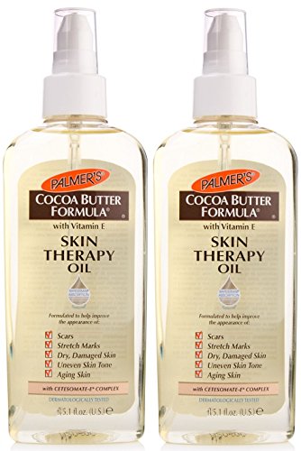 Palmers Fórmula de manteca de cacao, aceite de terapia para la piel, 150 ml, cicatrices, estrías, envejecimiento de 2 unidades