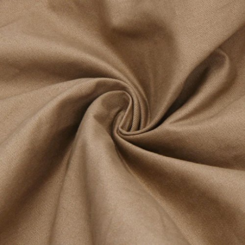 Pantalones de Chándal de Hombres Pantalones de Deporte Pantalones Jogger Casuales para Hombre (Caqui, L)