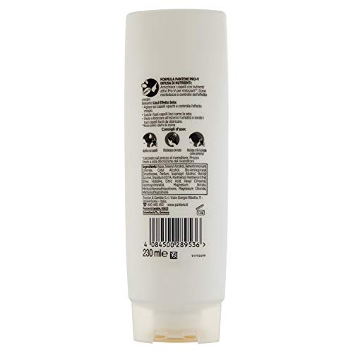 Pantene PRO-V Acondicionador Suave y Liso para cabello seco o encrespado 230 ml