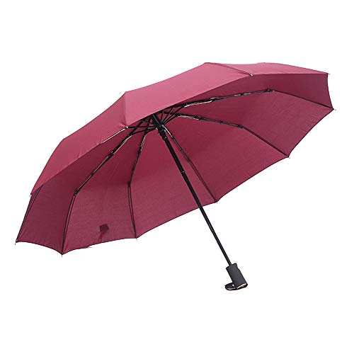 Paraguas Parasol automático de la compresa del Paraguas con la protección Ultravioleta del 95% para el Portable de la Lluvia de Sun Durable (Color : Azul, Size : Gratis)