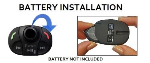 Parrot - Bedienteil mki9x00 (sin befestigungskit y batterie) - apropiado para mki9200, mki9100, mki9000