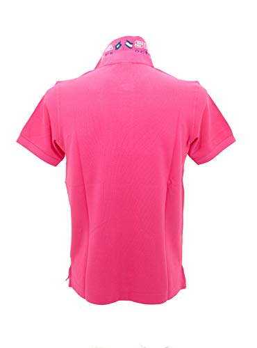 Paul & Shark Polo, informal, regular, algodón Rosa XXXL