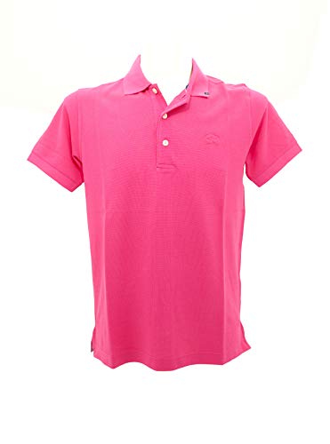 Paul & Shark Polo, informal, regular, algodón Rosa XXXL