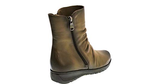 PAULA URBAN Botines con cuña 2-258 para Mujer (39 EU, Vison)