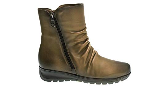 PAULA URBAN Botines con cuña 2-258 para Mujer (39 EU, Vison)