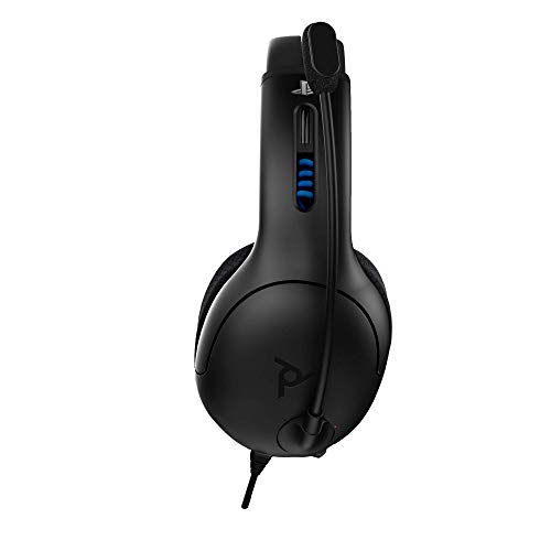PDP - Auricular Stereo Gaming LVL50 Con Cable, Gris (PS4)