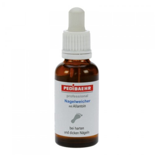 PediBaehr - Ablandador para uñas de los pies gruesas y encarnadas, cuidado de las uñas, 30 ml