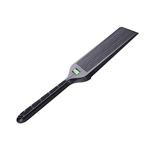 Peine de pelo Peluquería de nivel profesional con peine de empuje y cizalla para peluquería (negro)