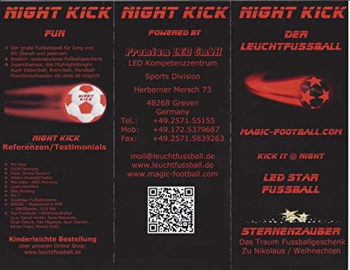 Pelota de futbol Night Kick