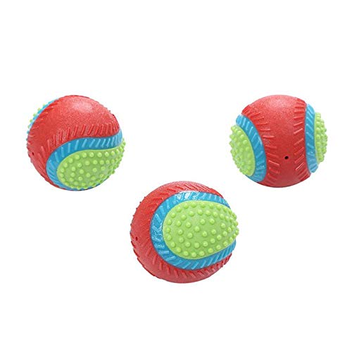Pelota Perro 1 Unid Magic Mini Pet Dog Toys Toy Funny Interactive Ball Dog Chew Toy para Diente De Perro Clean Ball of Food Bola De Goma Extra Resistente