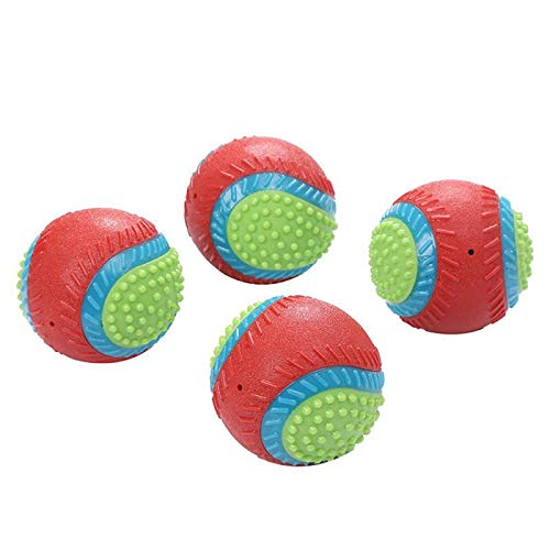 Pelota Perro 1 Unid Magic Mini Pet Dog Toys Toy Funny Interactive Ball Dog Chew Toy para Diente De Perro Clean Ball of Food Bola De Goma Extra Resistente