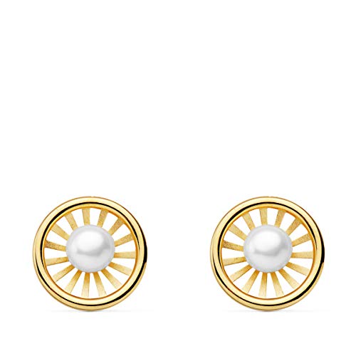 Pendientes niña Comunión Chloe Oro 18K Orla Perla