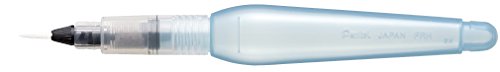 Pentel Aquash Brush - Pincel para acuarelar con depósito de agua (XFRH/1-F)