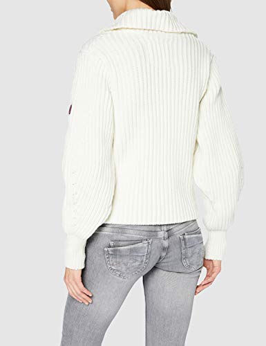 Pepe Jeans Cissy Chaqueta, Marfil (Off White 803), Large para Mujer