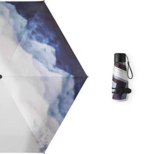 Pequeña serie de protectores solares portátiles, puede bloquear el 99% de los rayos ultravioleta, marco a prueba de viento, tamaño de la palma, fácil de poner en una bolsa pequeña, fuerte y duradera