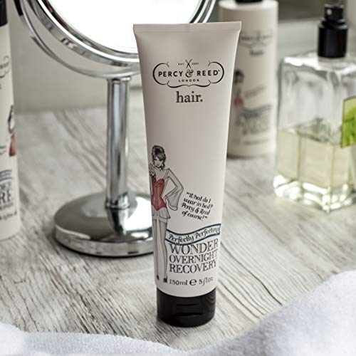 Percy & Reed Perfectly Perfecting Wonder Overnight Recovery, Bálsamo Reparador para el Cabello 150 ml