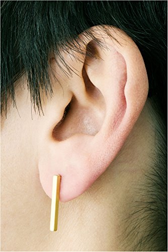 Perforación línea acero quirúrgico Oreja Piercing vigas