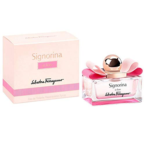 Perfume para Mujere Mujeres SALVATORE Signorina IN Fiore 100 ML EDT 3,4 OZ 100ML Femme Woman Lady Eau DE Toilette Spray 100% Original