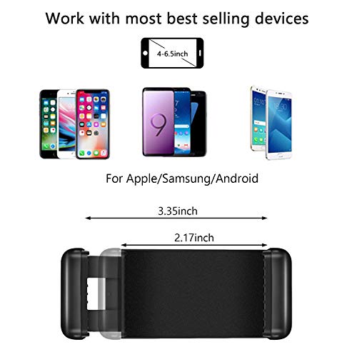 PEYOU Trípode Móvil 106cm (42"), [4 en 1] Trípode Cámara con Obturador Remoto Bluetooth, Soporte de móvil y Bolsa, Trípode para iPhone X /8 Plus /7/6 Plus, HUAWEI, Cámara DSLR Canon, Nikon, Sony