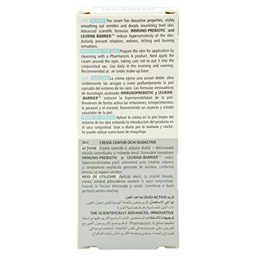 Pharmceris A OPTI-SENSILIUM duo activo anti-arrugas crema contorno de ojos (15 ml)