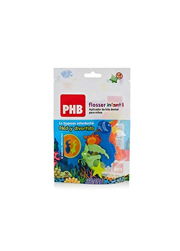 Phb Flosser Dental Thread Applicator Kids - 16 Unidades