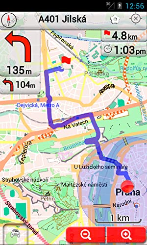 Picardie, Francia GPS Navigator: Offline OSM Soft