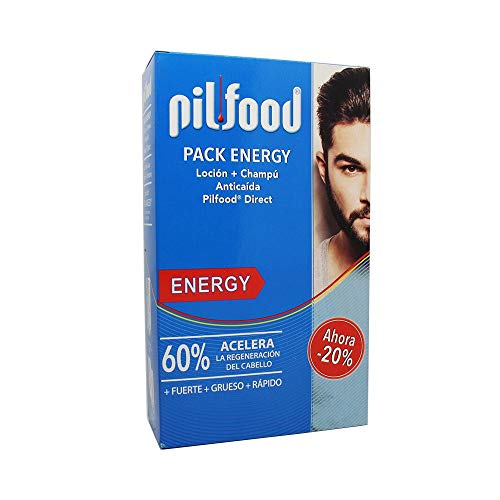 PILFOOD Pack Energy (Loción + champú anticaída)