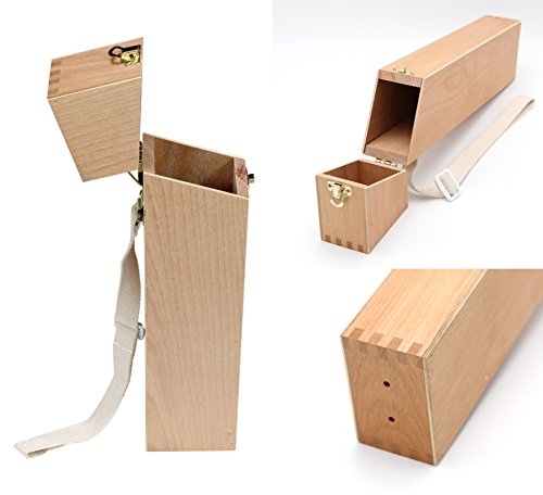 Pincel Caja, soporte para pinceles -1, Pincel Buzón, madera maletín de utensilios para pincel de artista,