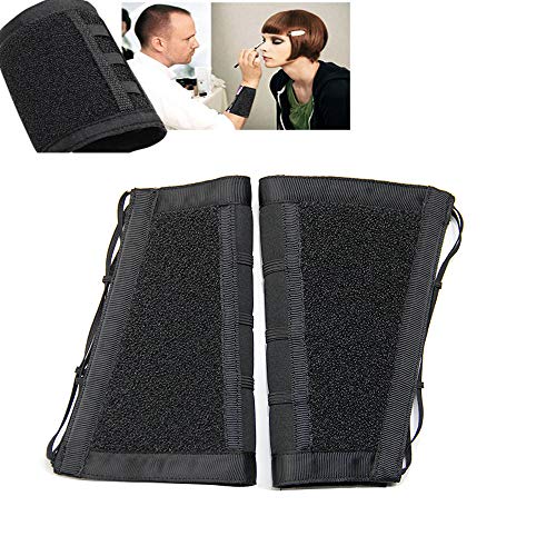 Pinkiou Pincel de maquillaje Limpieza en seco Esponja Brazalete Eliminador de color Herramienta de lavado