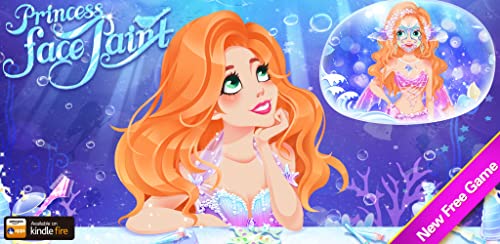 Pintura facial para la princesa