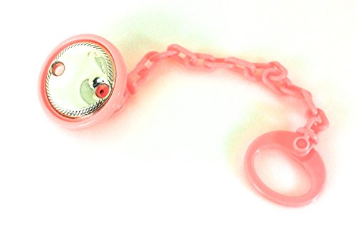 PINZA CHUPETE ROSA PARA GRABAR REDONDA BILAMINADA PLATA M3878R