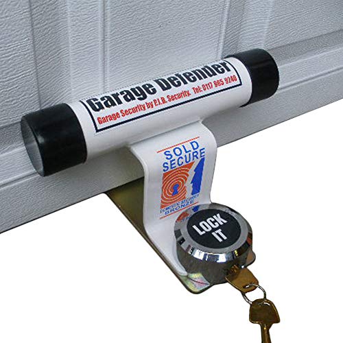 PJB Garage Defender Master White Garage Door Locking Device