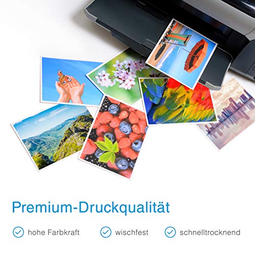 PlatinumSerie® 10 Cartuchos de tinta compatible con Epson TE1811 TE1812 TE1813 TE1814 TE1815 Black Cyan Magenta Yellow Expression Home XP-30 XP-33 XP-100 Series XP-102 XP-200 Series XP-202 XP-205 XP-210 Series XP-212 XP-215