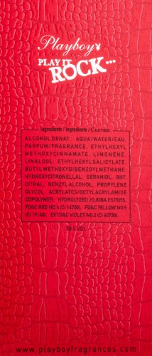 Playboy Play It Rock - Eau de toilette