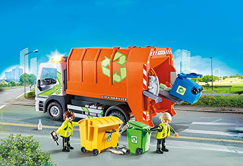 PLAYMOBIL City Life Camión de Reciclaje, A partir de 4 años (70200)
