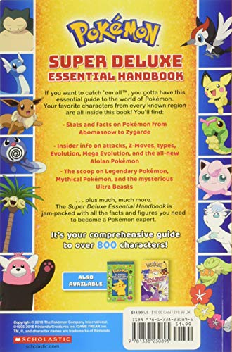 Pokemon: Super Deluxe Essential Handbook: The Need-To-Know Stats and Facts on Over 800 Characters