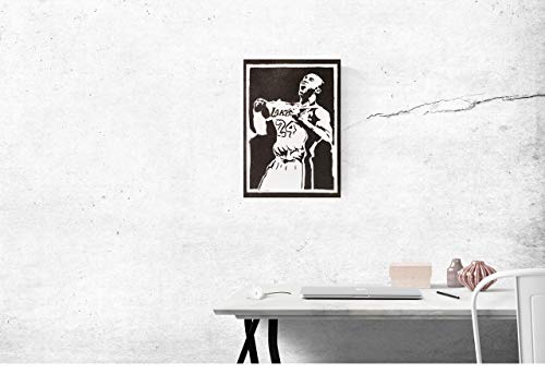 Poster Michael Jordan Grafiti Hecho a Mano - Handmade Street Art - Artwork