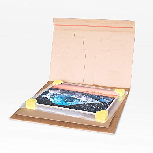 Posterlounge Cuadro de Madera 30 x 20 cm: Two Boys Sitting in The Sunshine on Skagen Beach de Peder Severin Krøyer/ARTOTHEK