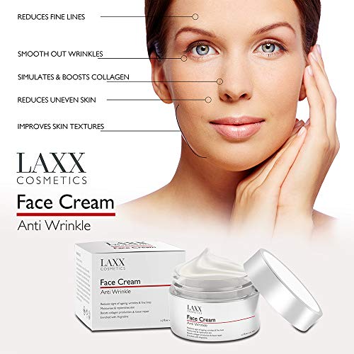 Potente crema facial antiedad con Matrixyl 3000 – reduce los signos de envejecimiento, líneas finas y arrugas, hidrata y repone la piel – crema antiarrugas, vitamina C – ácido hialurónico