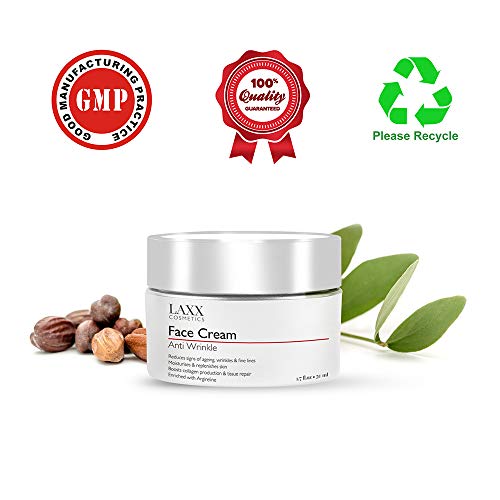 Potente crema facial antiedad con Matrixyl 3000 – reduce los signos de envejecimiento, líneas finas y arrugas, hidrata y repone la piel – crema antiarrugas, vitamina C – ácido hialurónico