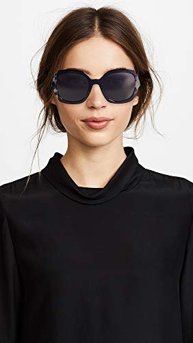 Prada 0PR 16US Gafas de sol, Top Black Yellow/Grey Havana, 54 para Mujer