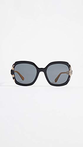 Prada 0PR 16US Gafas de sol, Top Black Yellow/Grey Havana, 54 para Mujer