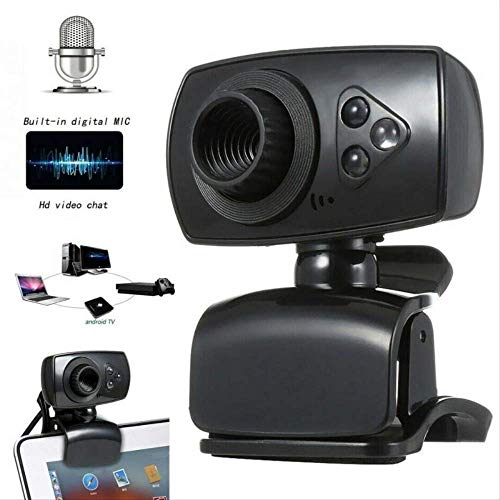 PRDECE HD Webcam 480 p 50mp USB Web Cam Mini ordenador PC Webcamera con micrófono transmisión en vivo video llamadas conferencia trabajo