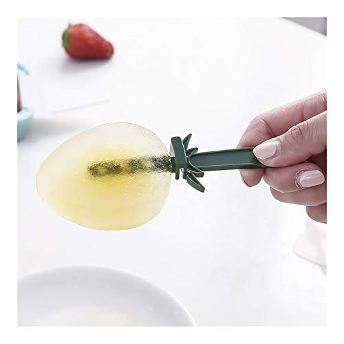 Primavera Cavidades de silicona Congelador la barra de helado molde del caramelo Hacer fabricante de jugo de paleta de herramientas Moldes niños estallido del polo de la bandeja del cubo de hielo Crem