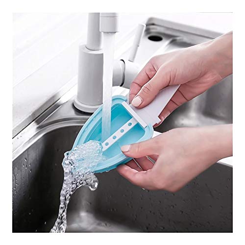 Primavera Cavidades de silicona Congelador la barra de helado molde del caramelo Hacer fabricante de jugo de paleta de herramientas Moldes niños estallido del polo de la bandeja del cubo de hielo Crem