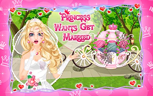 Princesa Quiere Conseguir Casado - Novia Vestir y Maquillaje