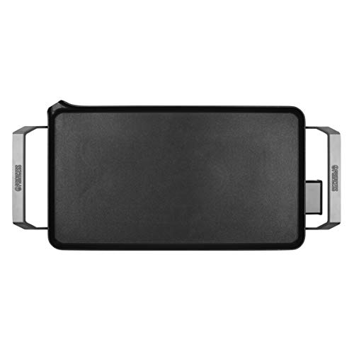 Princess Table Chef Premium 103110 Plancha grande XL, de gran potencia, 46 x 26 cm