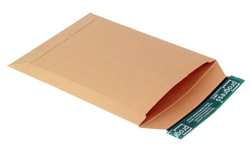 progressPACK V04.03 - Sobre de envío, (DIN A4, 235 x 308, hasta 30 mm de grosor, 25 unidades, cartón), color marrón