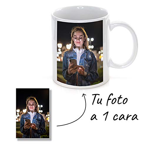 Promo Shop Taza Personalizada con Foto o Imagen Que desees (Personaliza tu Idea) · Tazas Personalizadas a Todo Color (1 Cara de la Taza) Originales · Taza Blanca Ceramica 350ml